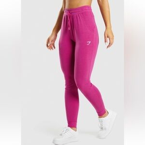 Gymshark Training Pippa Joggers in Dragon Pink High Waisted Slim Fit w/ Pockets